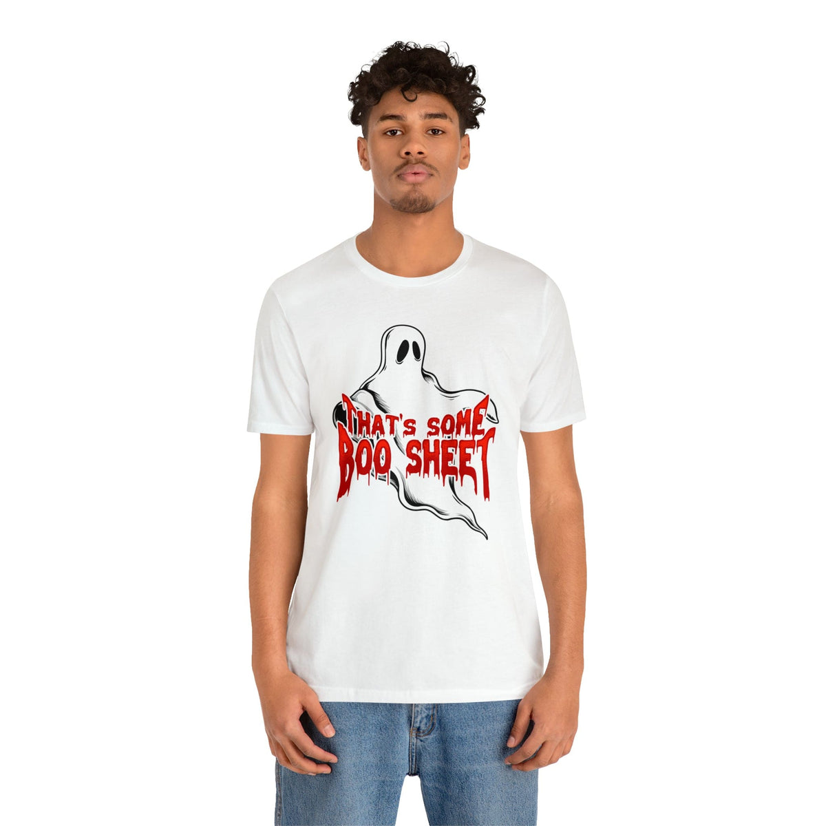That's Some Boo Sheet Jersey T-shirt