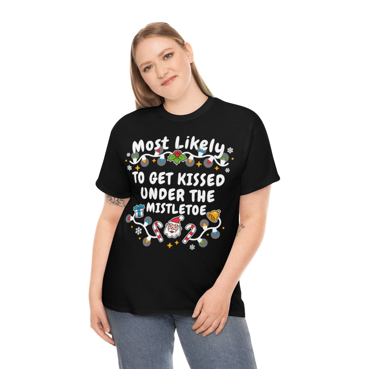 TO GET KISSED UNDER THE MISTLETOE
