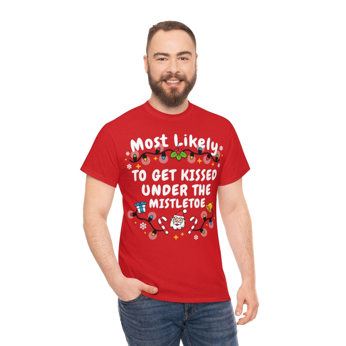TO GET KISSED UNDER THE MISTLETOE