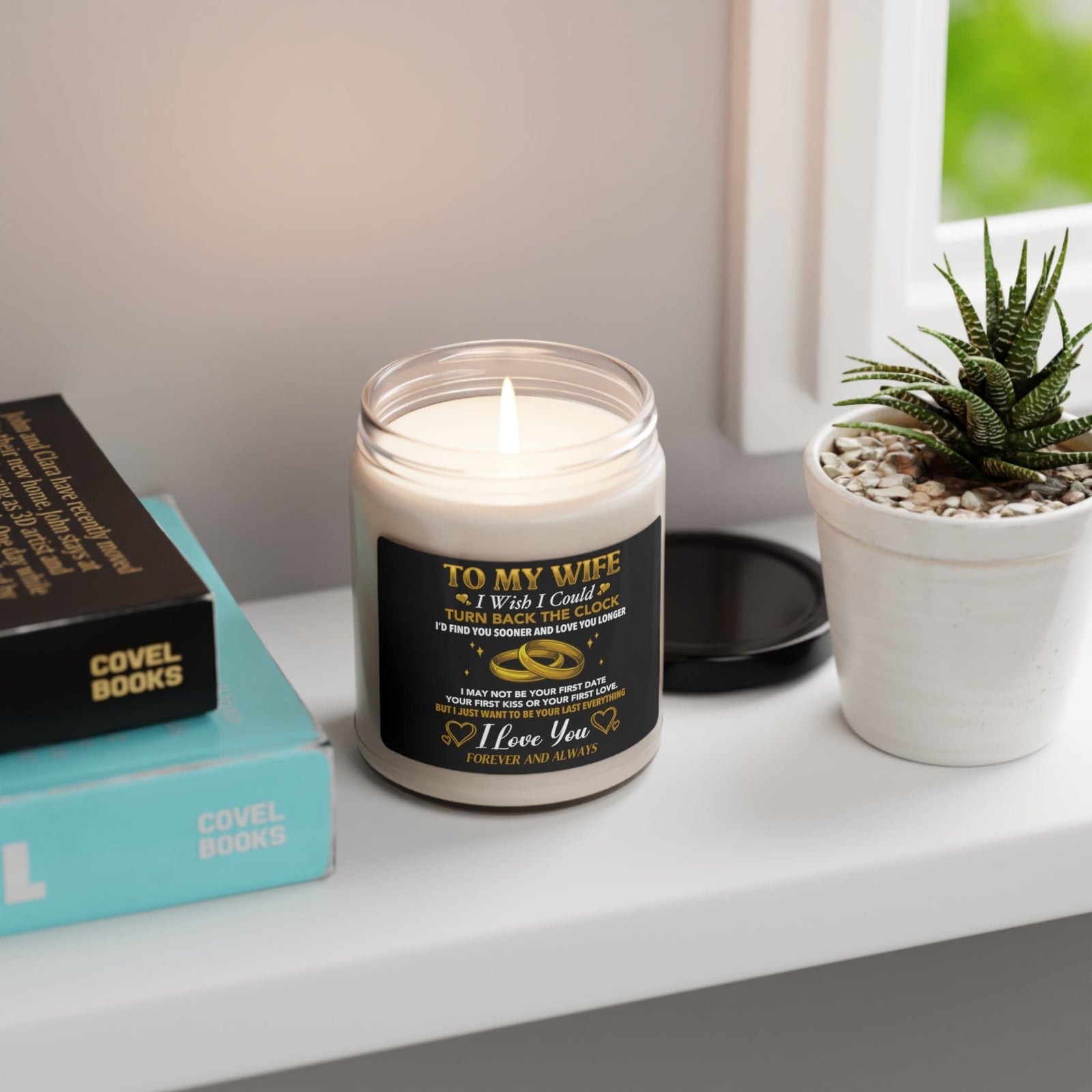 To My Wife Scented Soy Candle, 9oz
