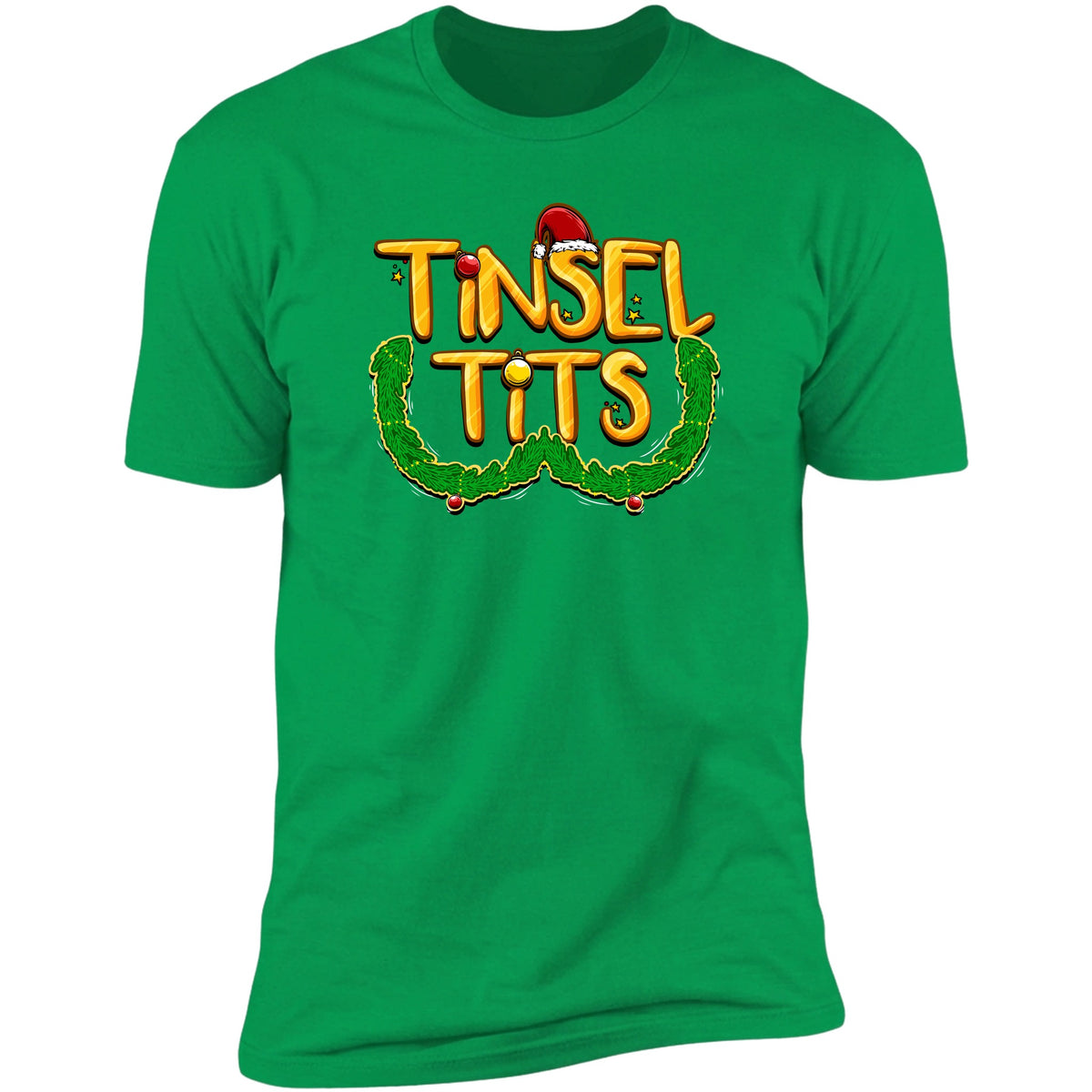 Tinsel Tits gold Irish Green