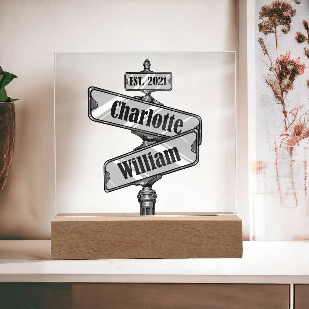 Valentine’s Day Surprise Personalized sign