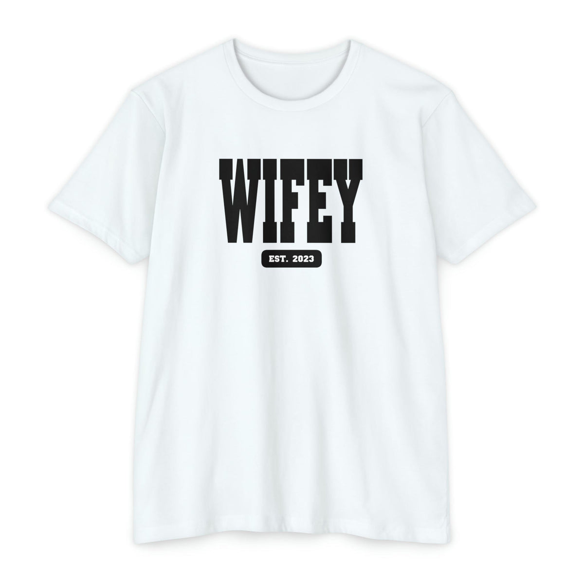 Wifey & Hubby EST. 2023 Deluxe Tees