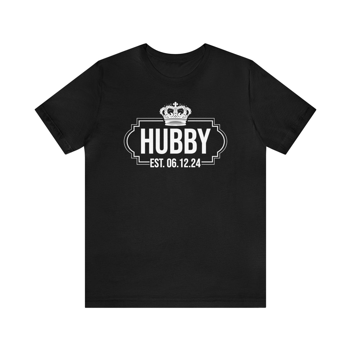 Wifey & Hubby Personalized T-Shirts - Add Your Special Date