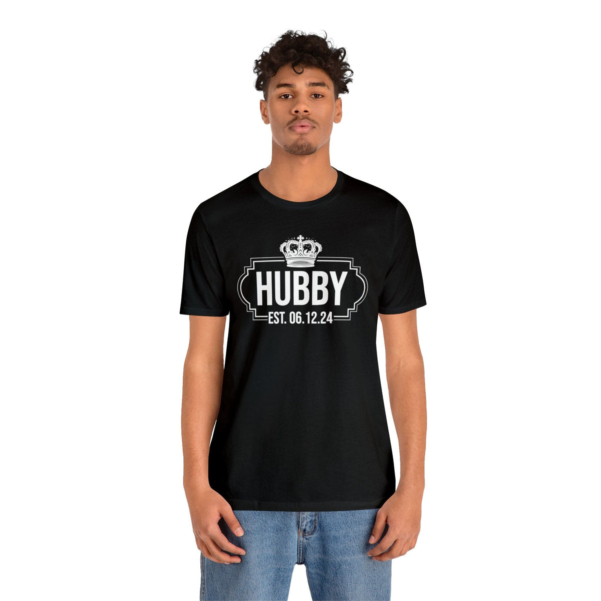 Wifey & Hubby Personalized T-Shirts - Add Your Special Date