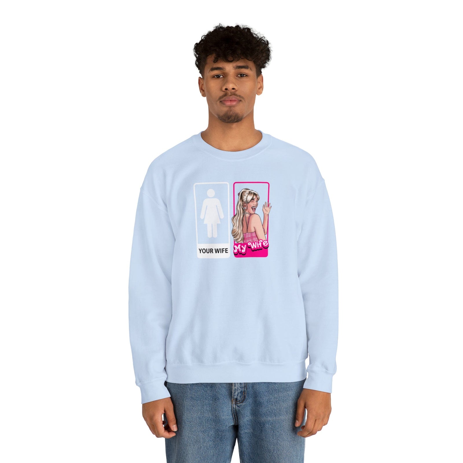 Your Wife | My Wife Unisex Heavy Blend™ Crewneck Sweatshirt